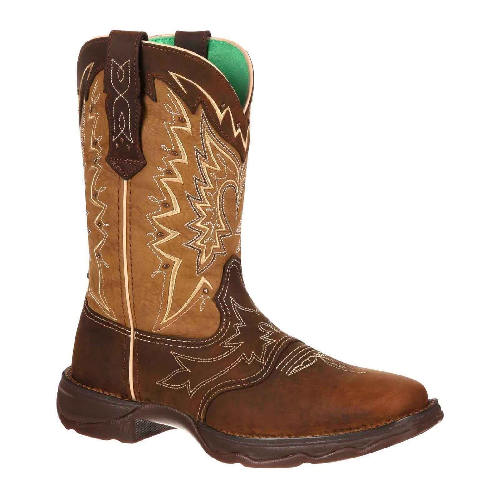 Durango Lady Rebel Leather Women's Nicotine/Brown Boots