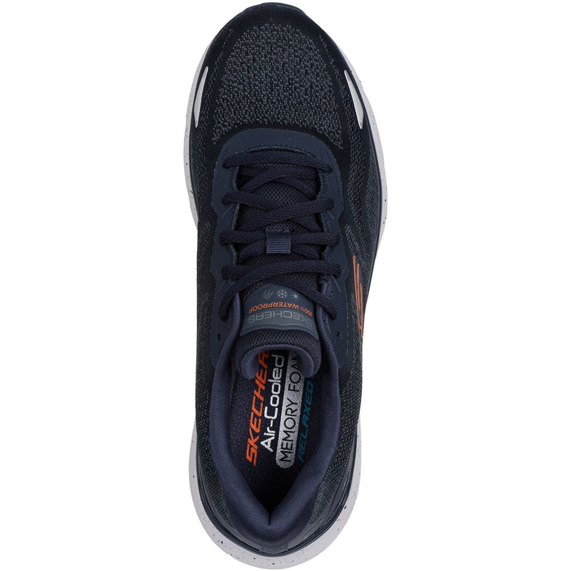 Skechers Edgeride Konzo Textile Men's Navy/Orange Trainers