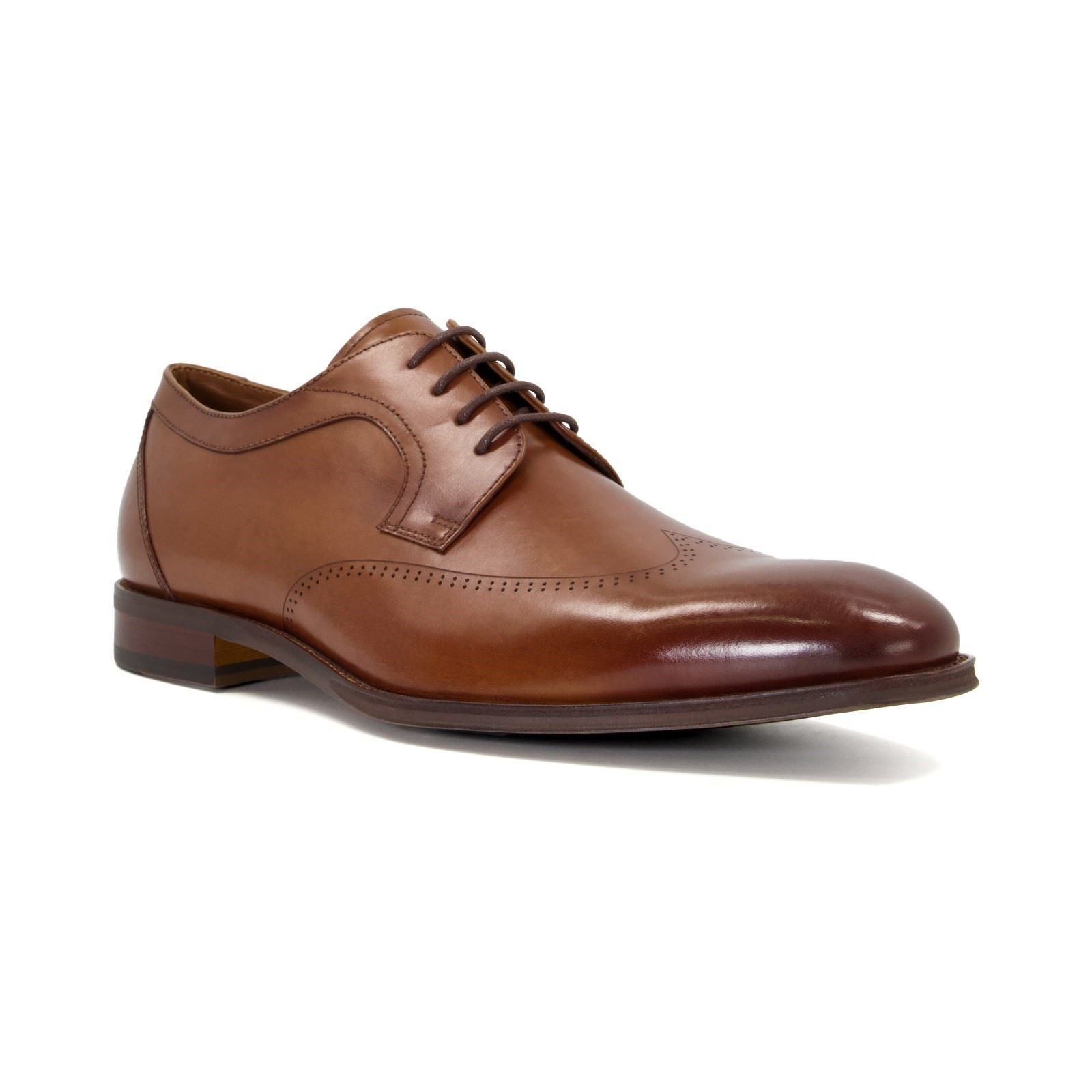 Dune Sheath Leather Men's Tan Oxford Shoes