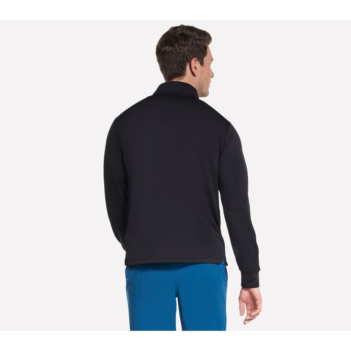 Skechers GODRI All Day Thermal 1/2 Zip Men's Black Jacket
