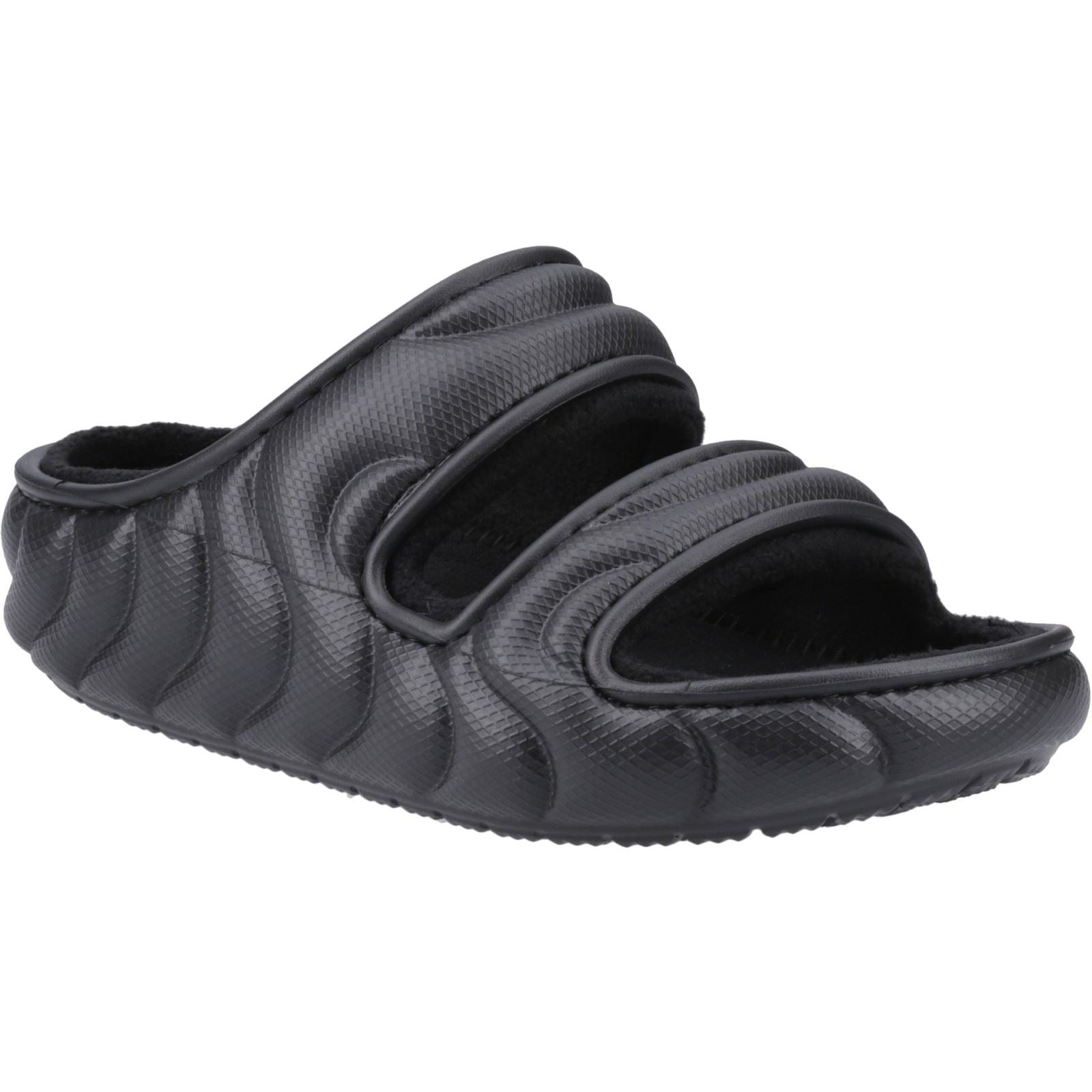 Crocs Classic Cozzzy Overpuff Synthetic Women's Black Sandals