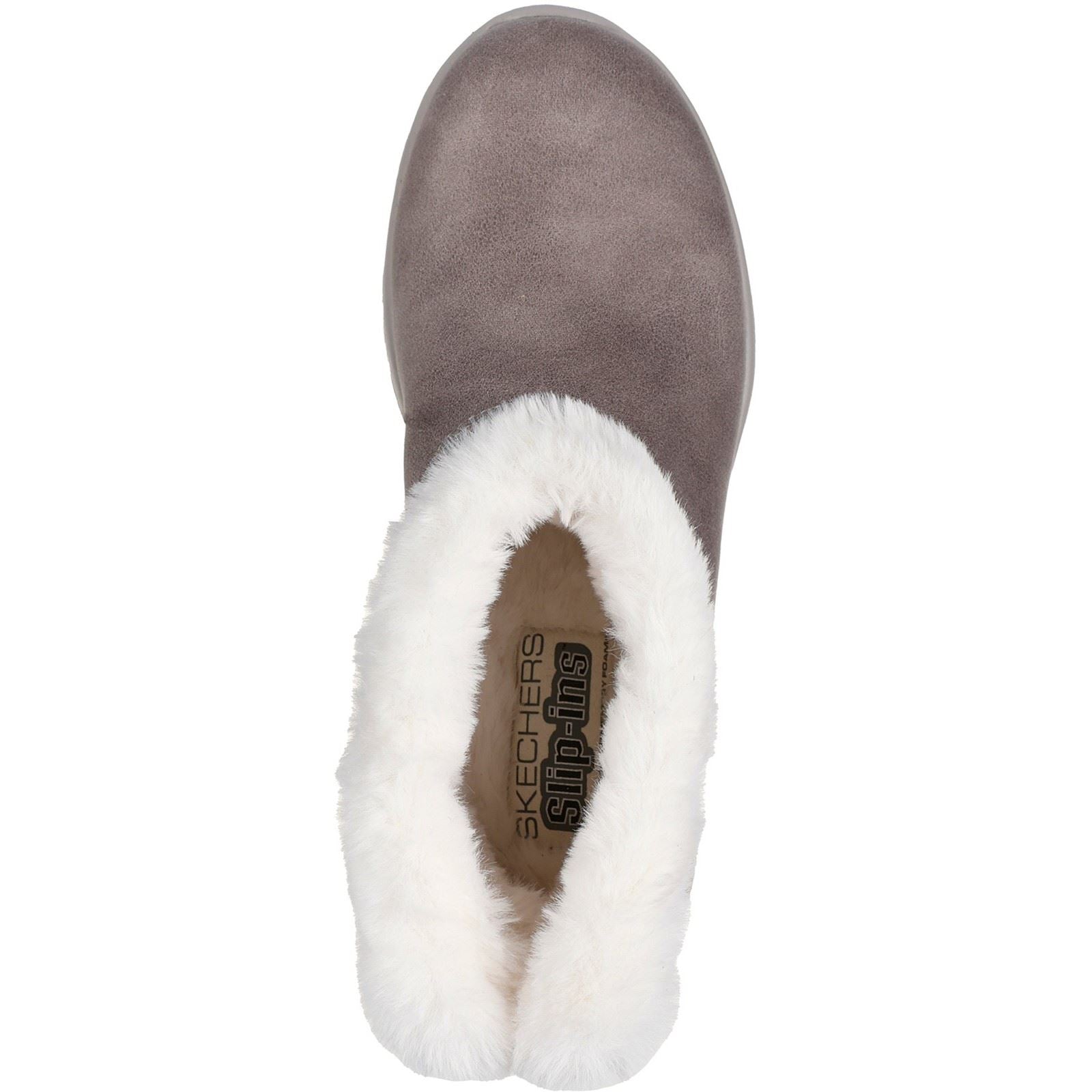 Skechers On-the-GO Joy Cozy Dream Synthetic Women's Dark Taupe Winter Ankle Boots