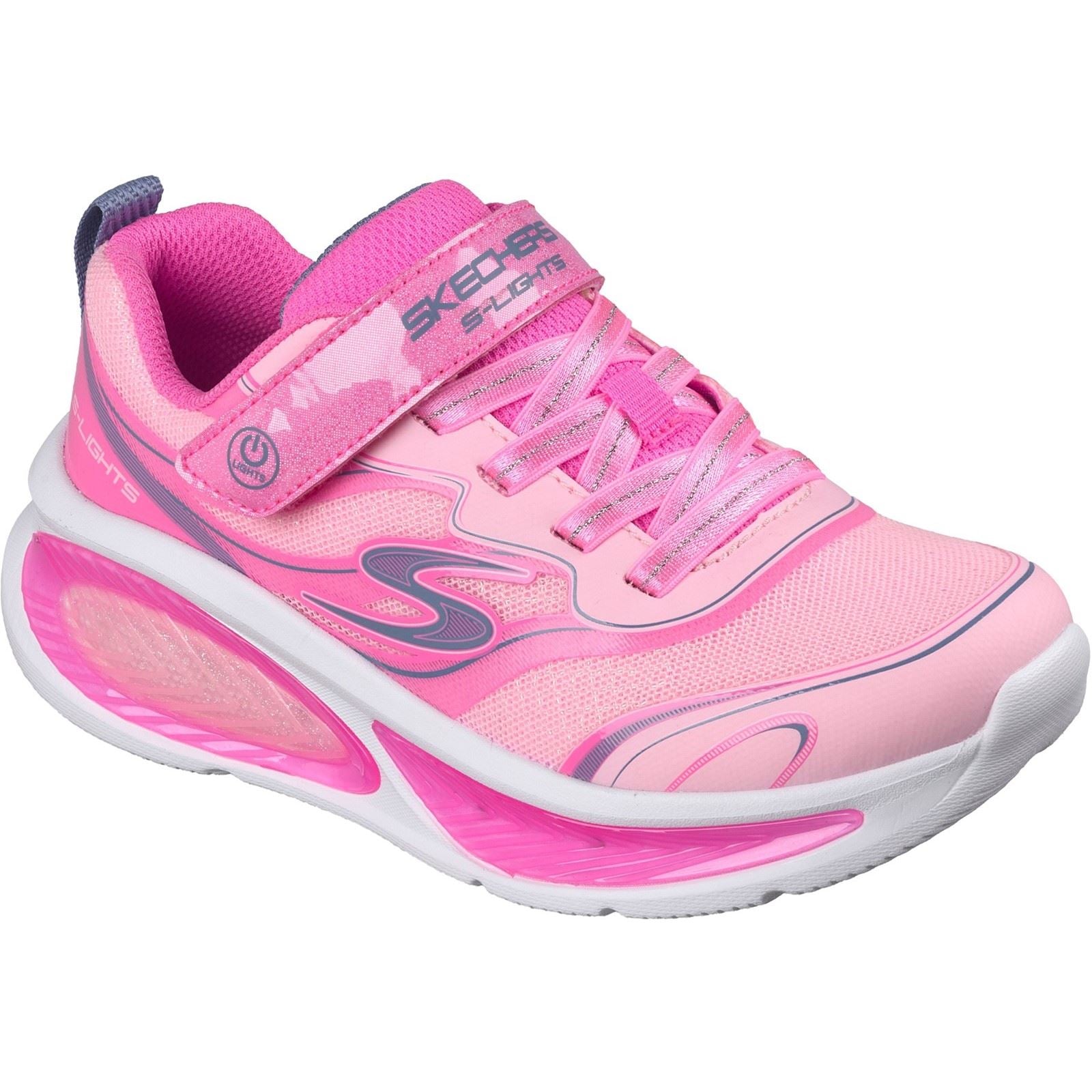 Skechers Cosmic Glow 2.0 Pink/Sparkle/Multi Trainers