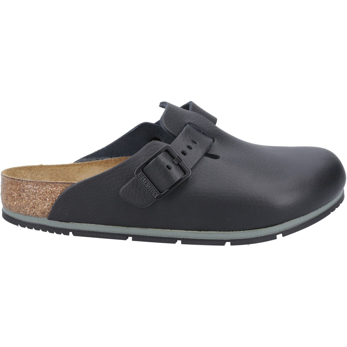 Birkenstock Boston Pro Leather Women's Black Narrow Fit Clogs