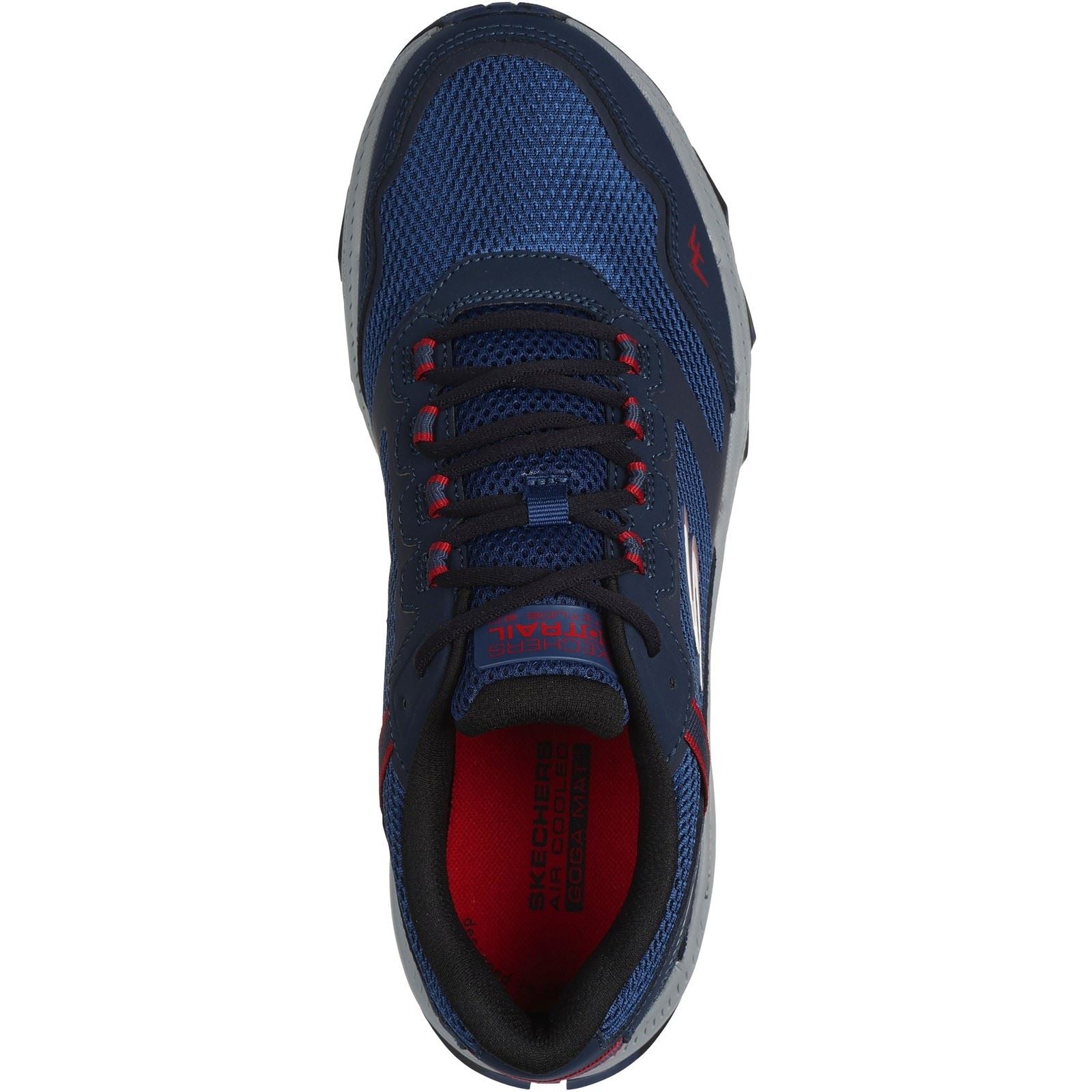 Skechers Performance GO RUN Trail Altitude 2.0 Marble Rock 3 Leather Men's Navy/Red Trainers