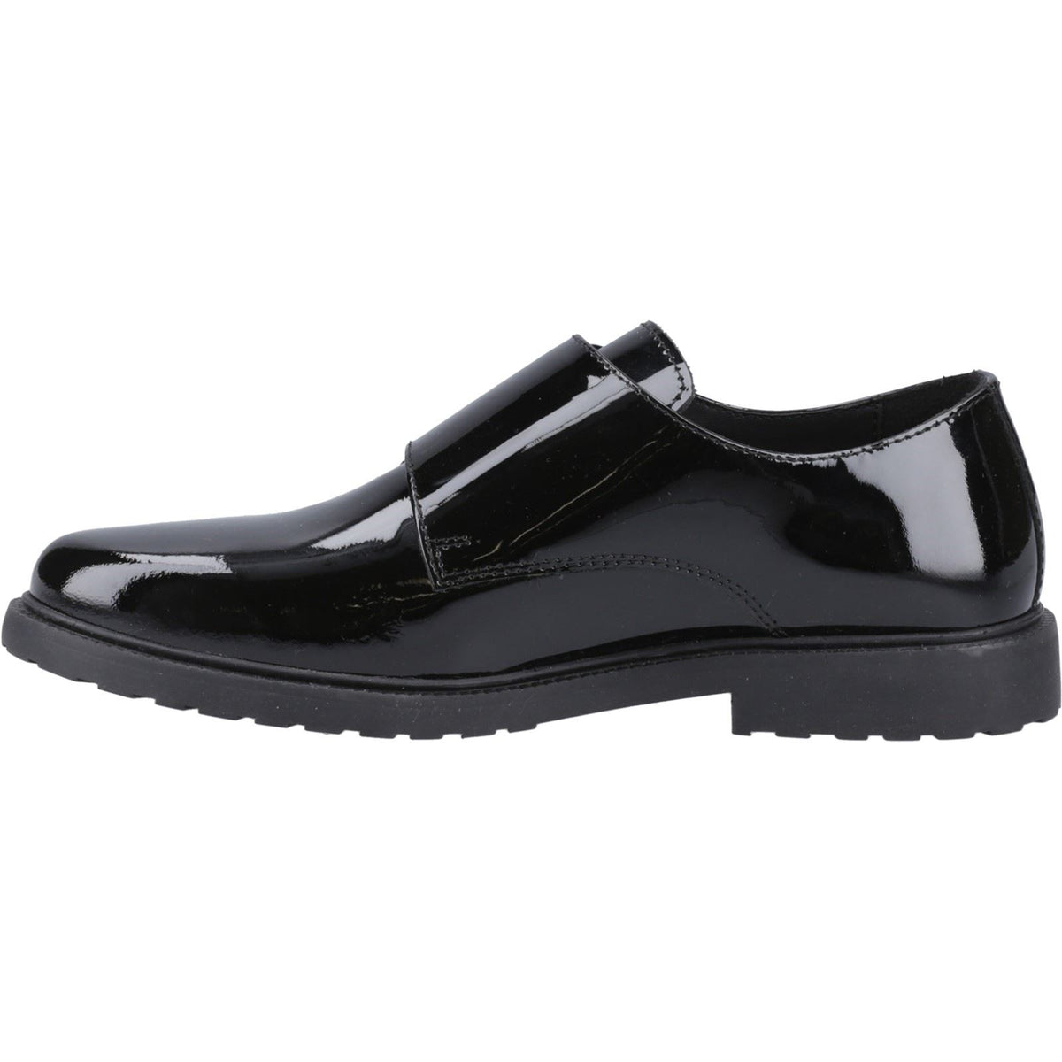 Hush Puppies Verity Leather Women's Black Patent Shoes
