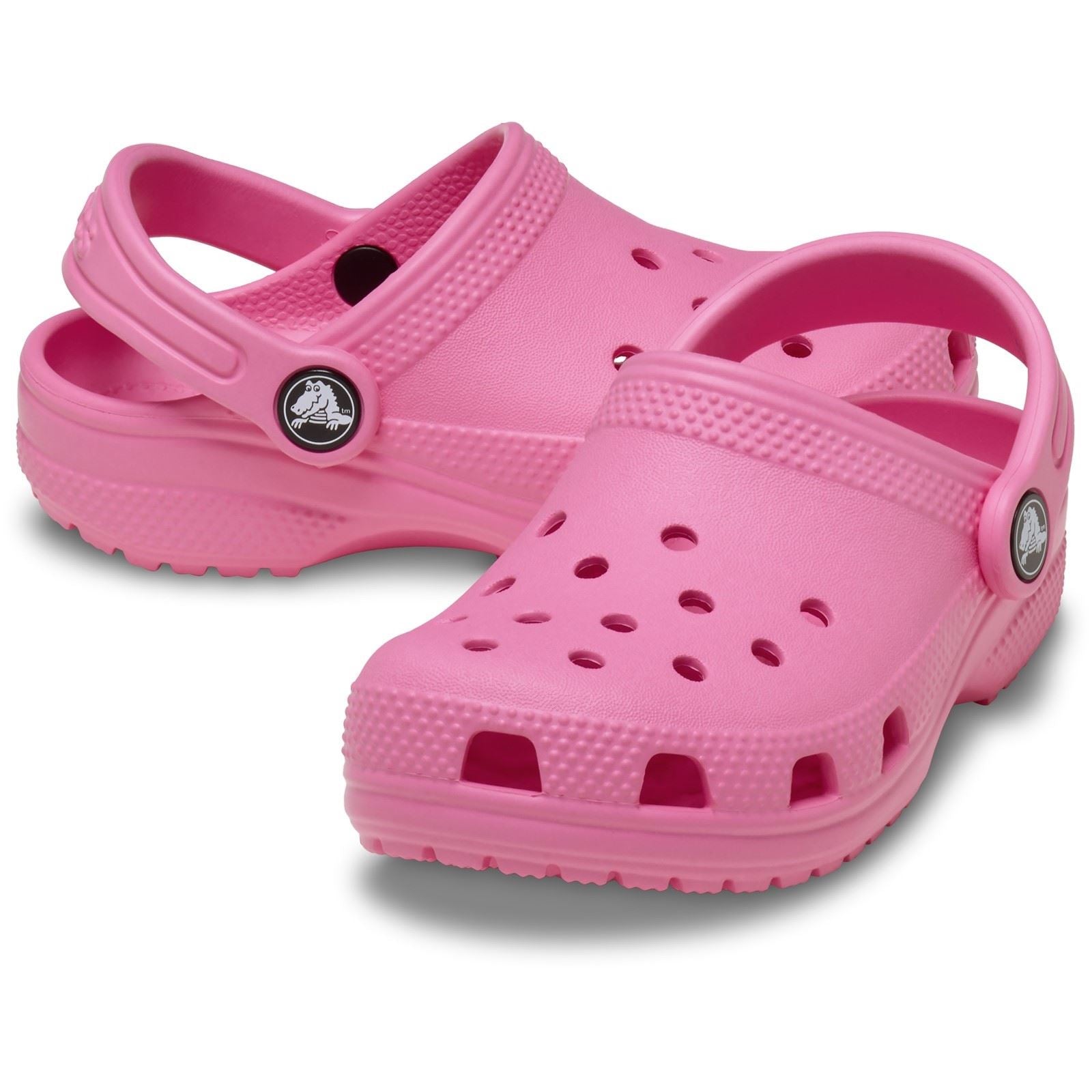 Crocs Classic Toddler EVA Unisex Kid's Pink Lemonade Clogs