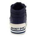 Rocket Dog Jazzin Hi Cotton Women's Navy Trainers