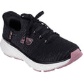Skechers Edgeride Impression Textile Women's Black/Pink Trainers
