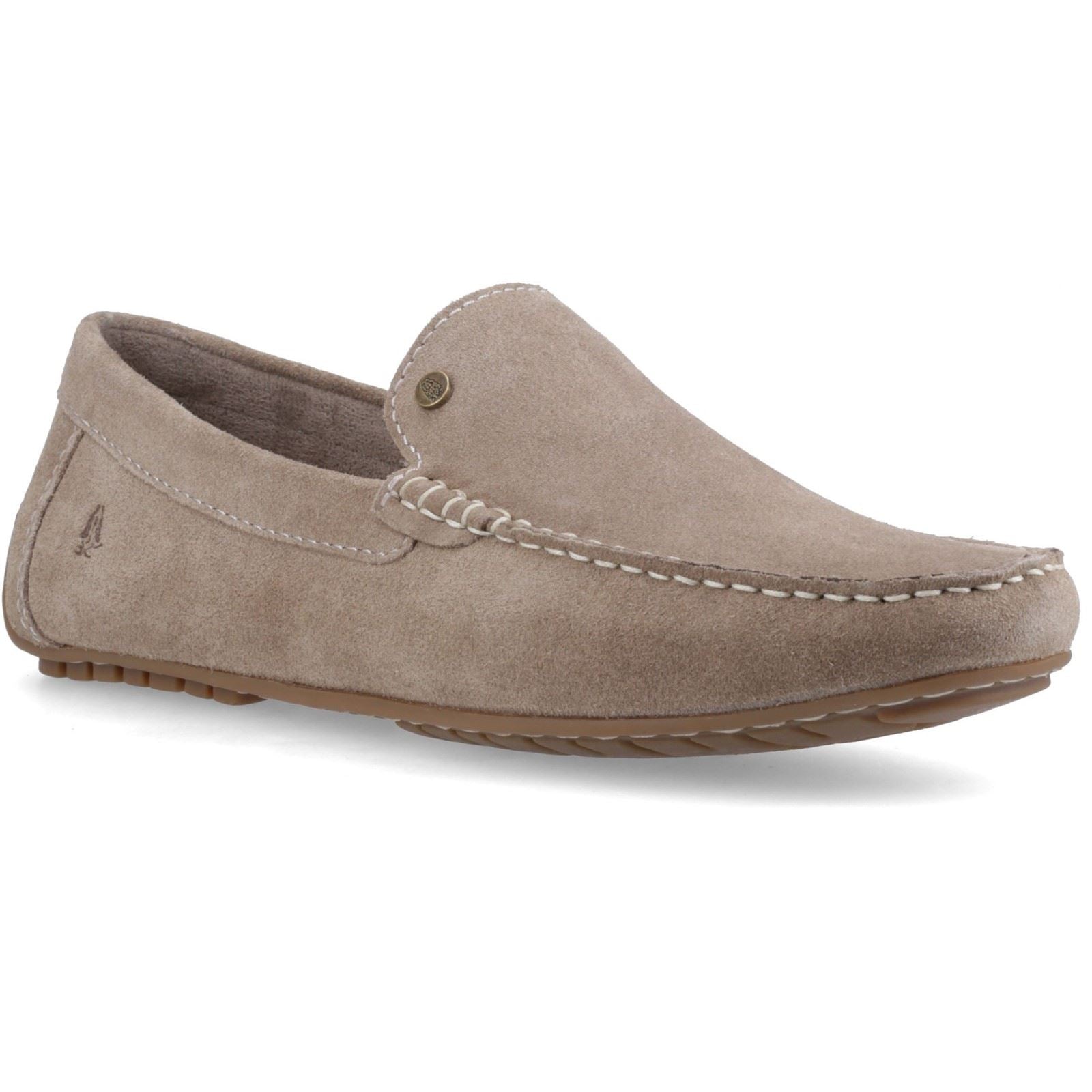 Hush Puppies Ralph Suede Leather Men's Taupe Loafers