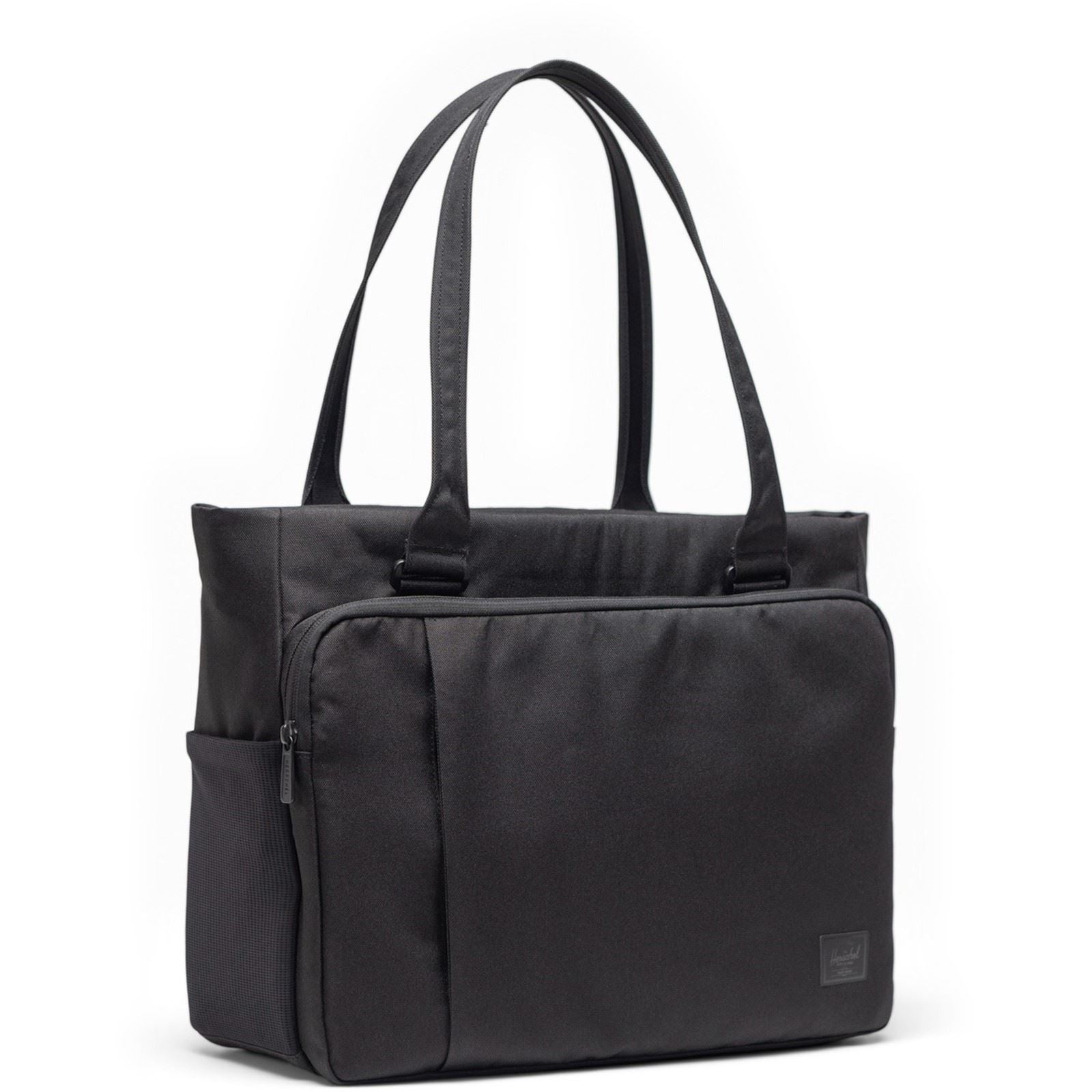 Herschel Bags Kaslo Tote Tech Polyester Unisex Adults Black Tote Bag - One Size