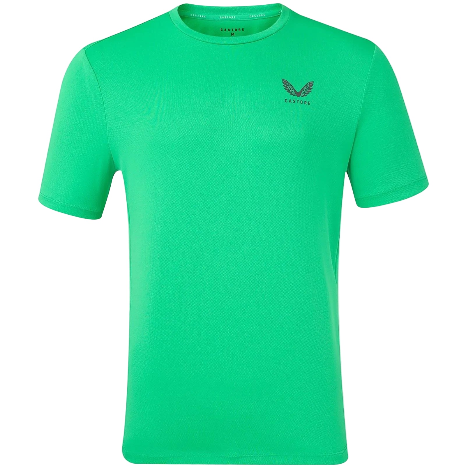 Castore Short Sleeve Polyester Men's Green Activewear T-Shirts