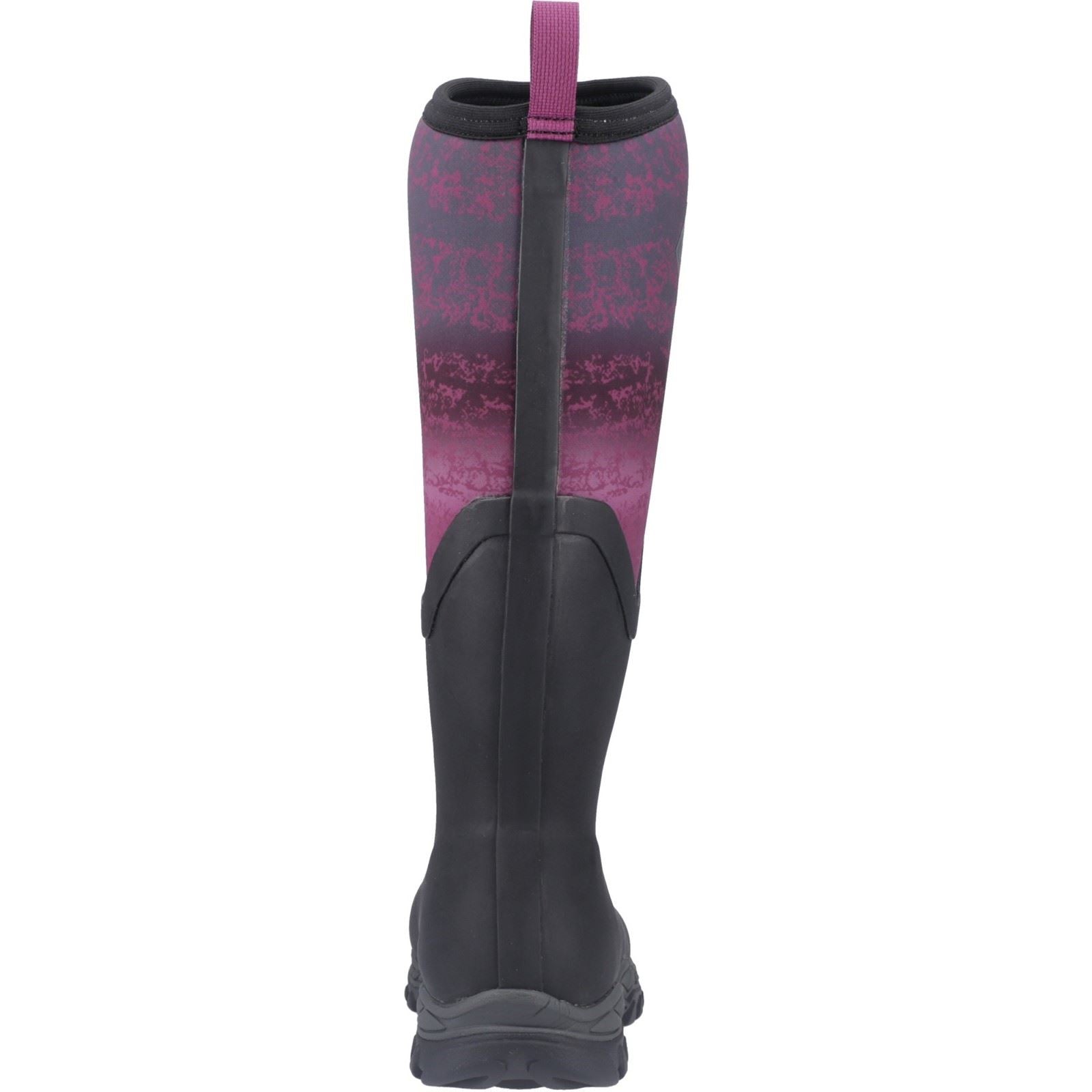 Muck Boots Arctic Sport II Tall Rubber Women's Black/Magenta Fade Winter Knee High Boots