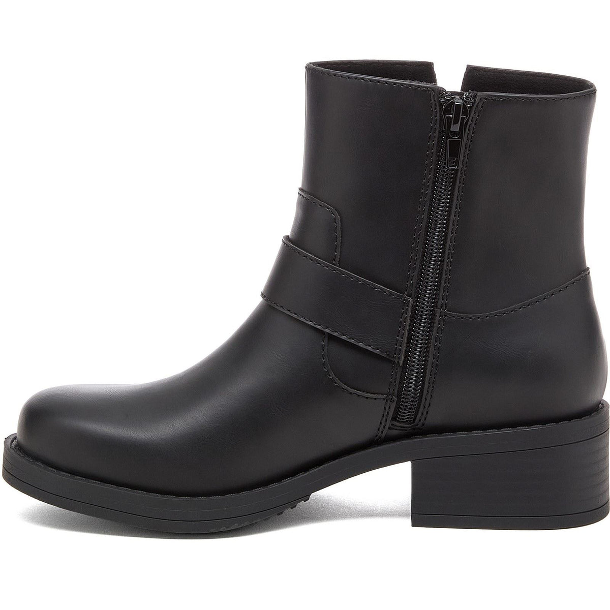 Rocket Dog Freddie Titan Polyurethane Women's Black Heeled Ankle Boots