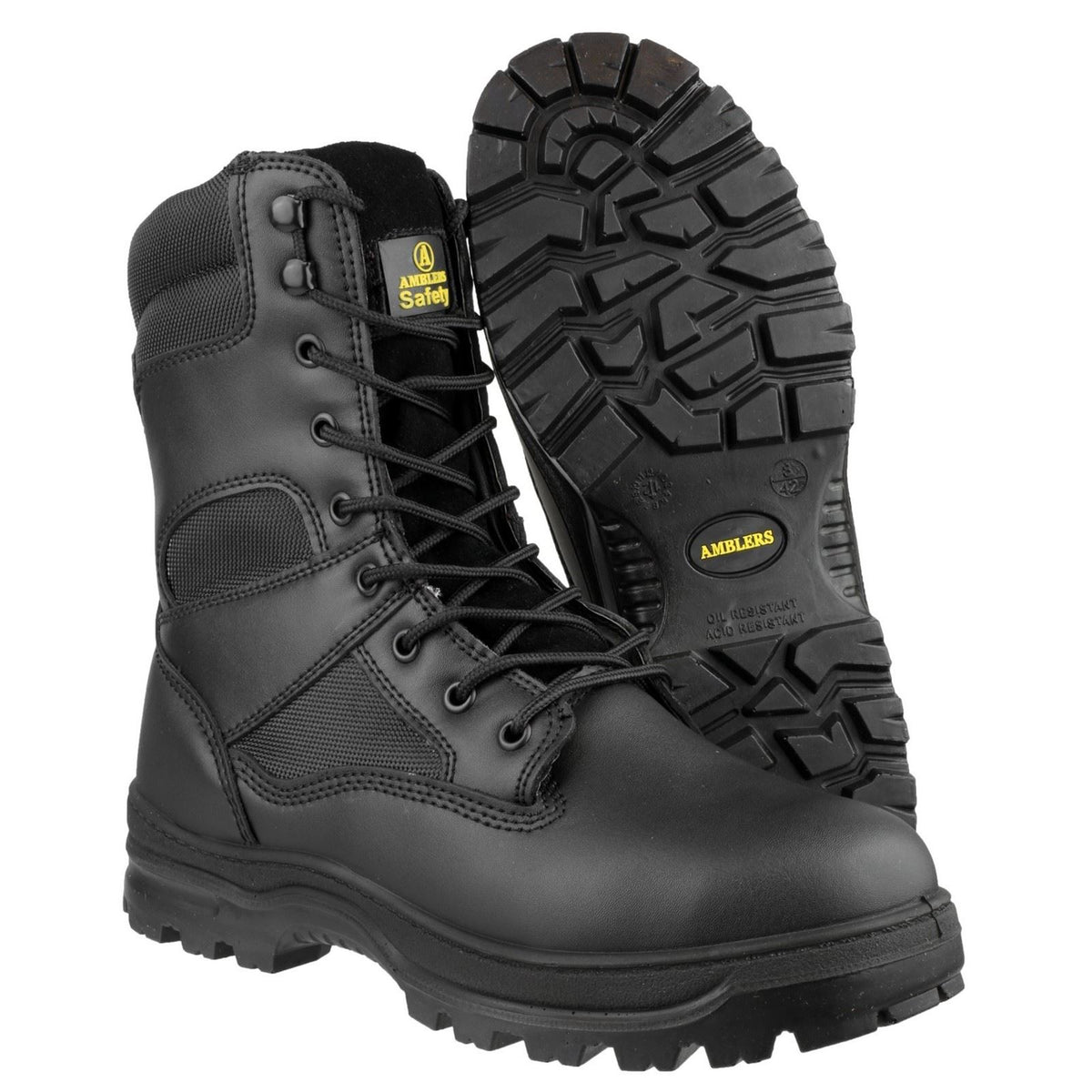 Amblers Safety FS008 Leather/Textile Black