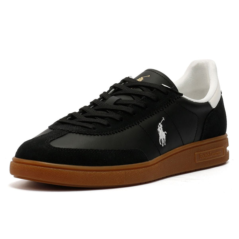 Ralph Lauren Bedford Black/White Trainers