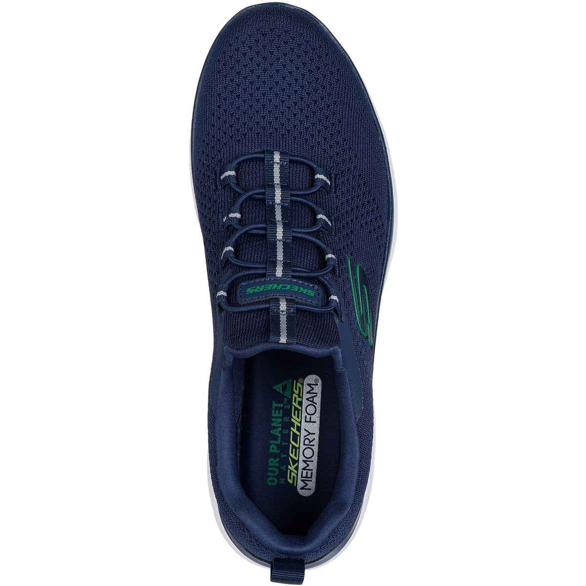 Skechers Summits Tallo Textile Men's Navy Trainers