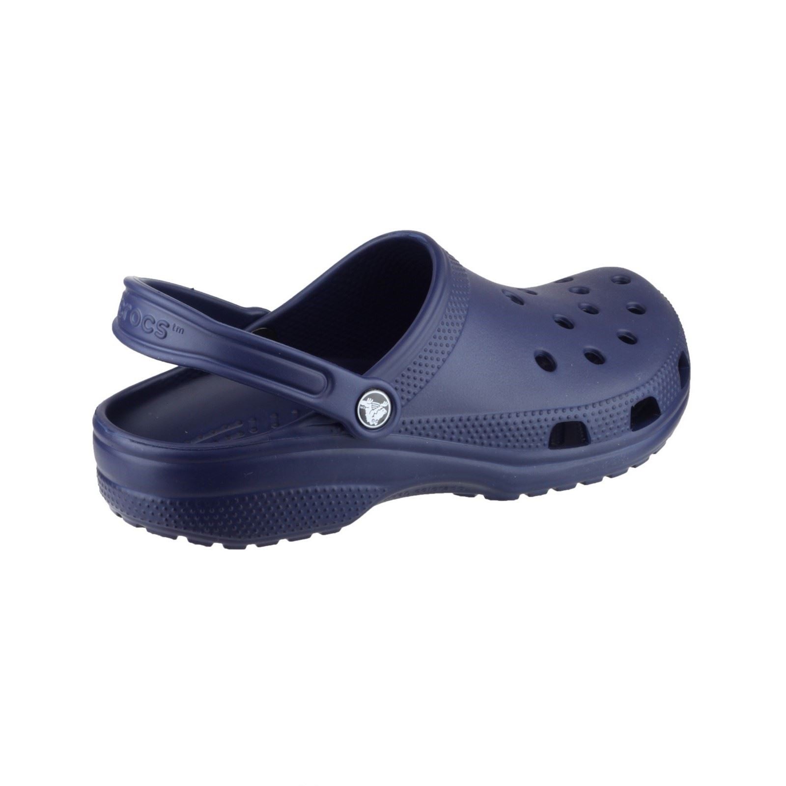 Crocs Classic Croslite Rubber Navy Clogs