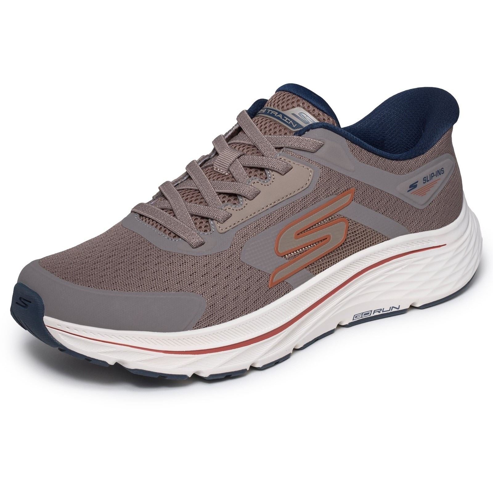 Skechers Go Run Consistent 3 Textile Men's Taupe Trainers