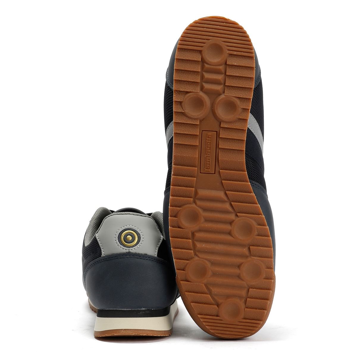 Lambretta Diego Men's Navy/Charcoal Trainers