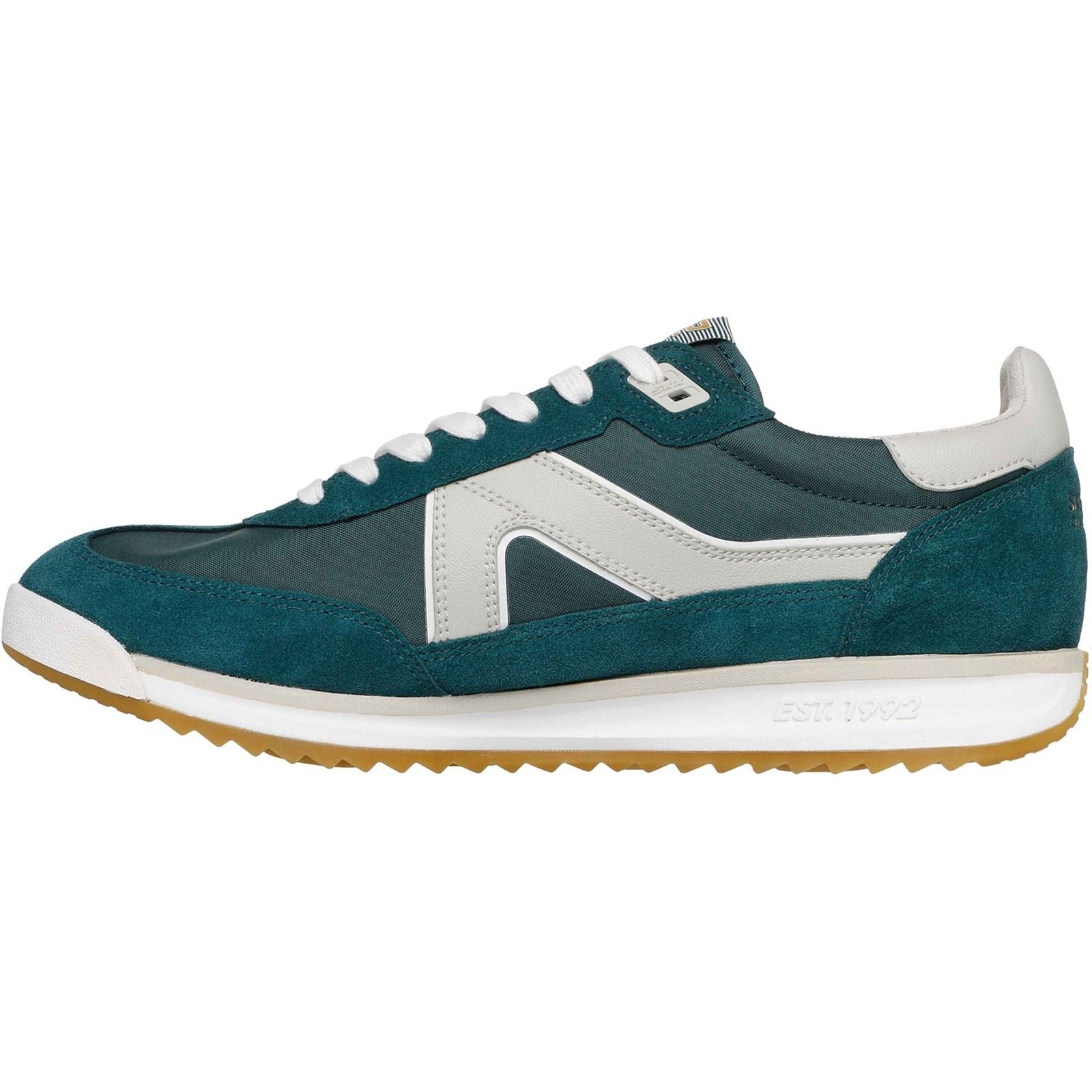Skechers SKX 92 Spective Leather Men's Green/White Trainers