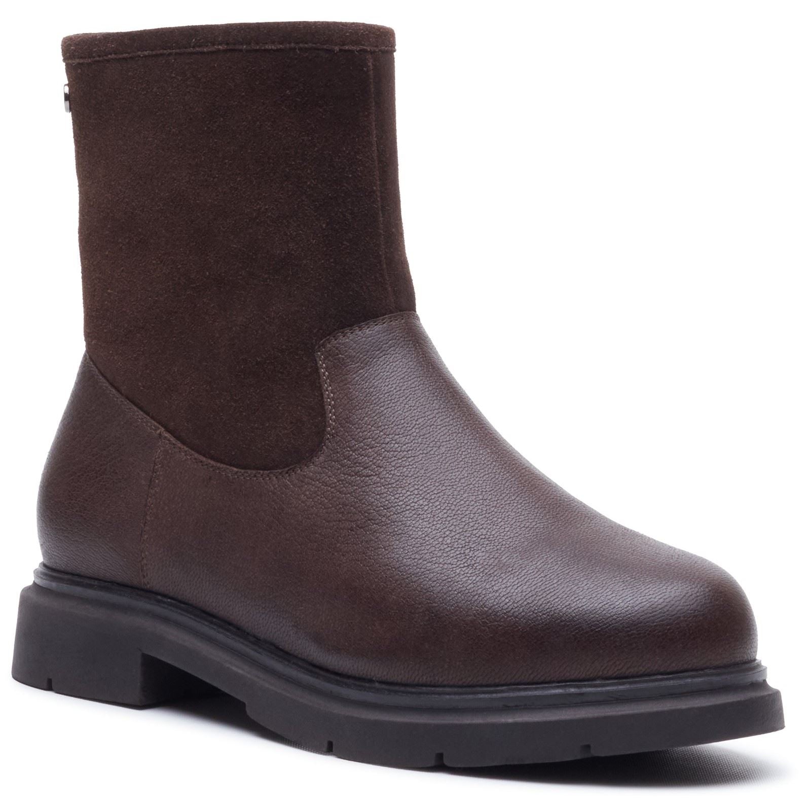 Hush Puppies Charlotte Leather Women's BROWN Boots