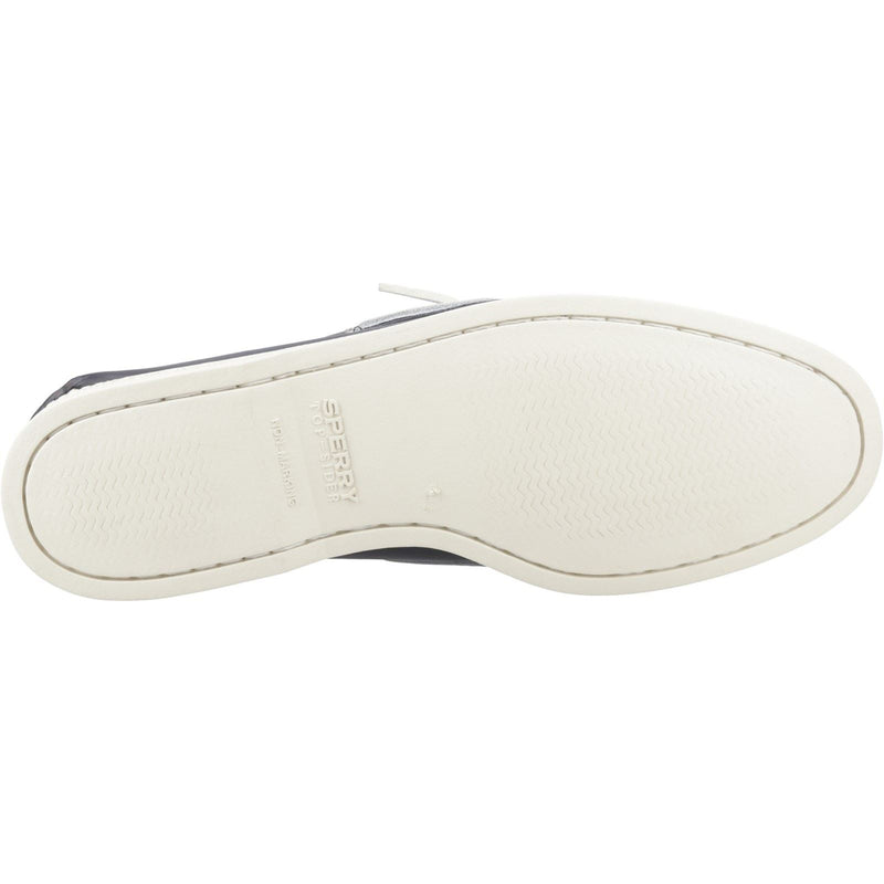 Sperry Authentic 2 Eye Leather Men's Navy Boat Shoes