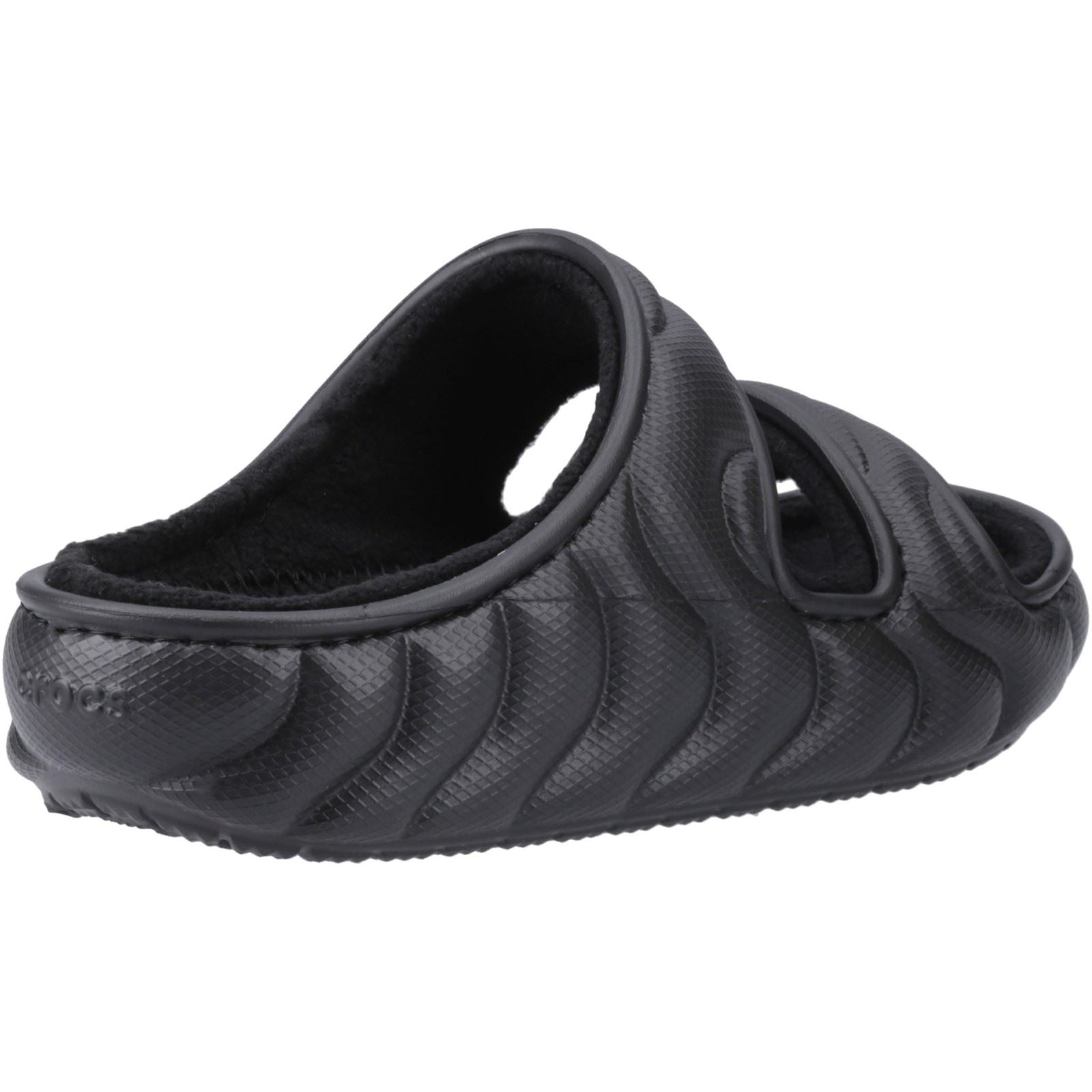 Crocs Classic Cozzzy Overpuff Synthetic Women's Black Sandals