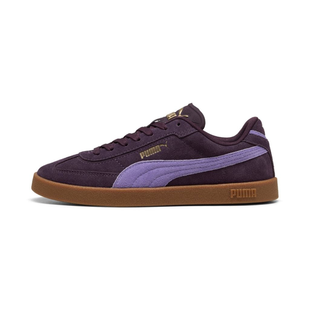 Puma Club II Era Suede Plum Trainers