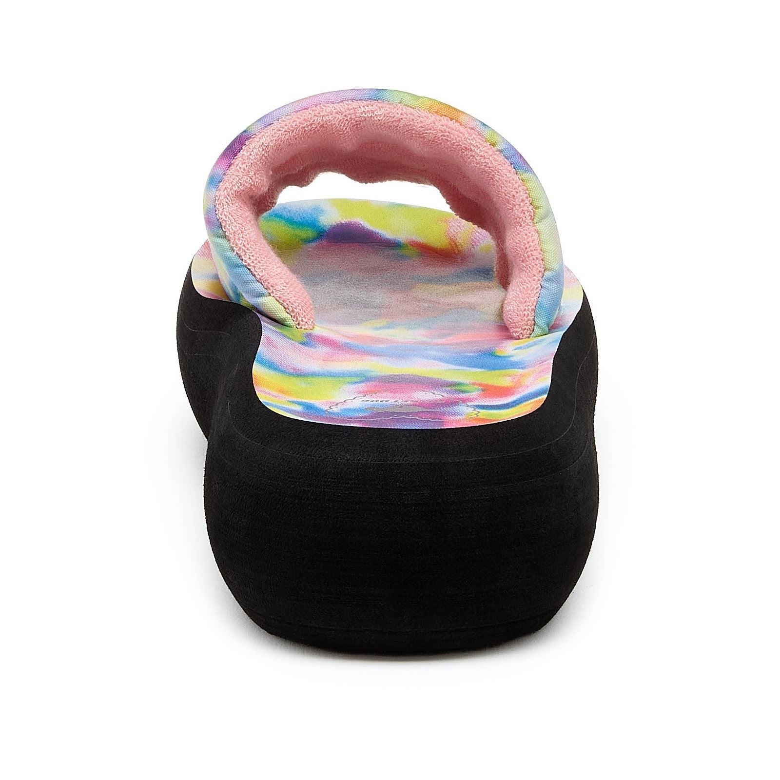 Rocket Dog Splash Loyal Tie Dye Textile Women's Pink/Multi Sandals