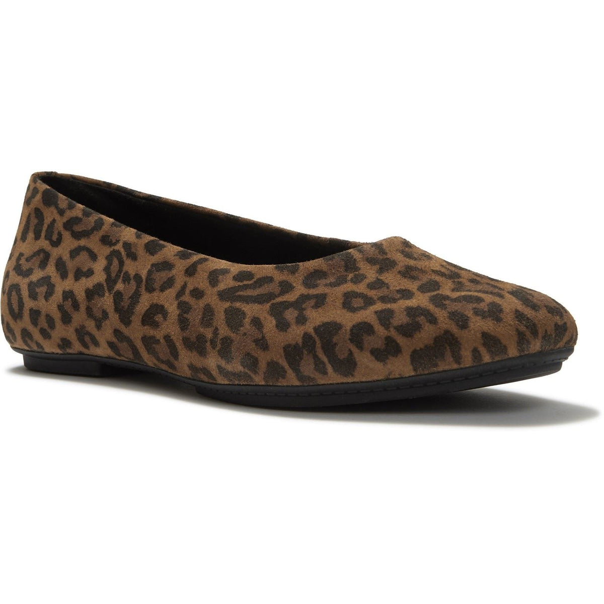 Fitflop Delicato Ballerina Suede Women's Tan/Black Flats