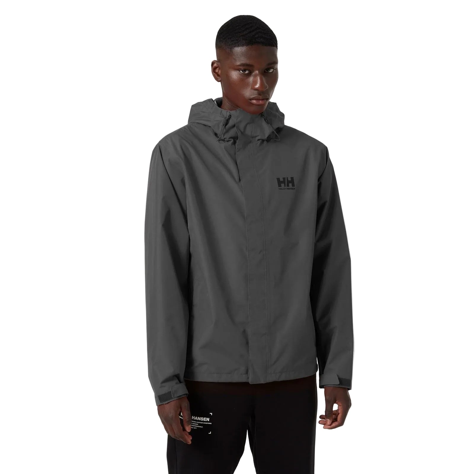 Helly Hansen Sport Seven J Men's Grey Rain Jacket