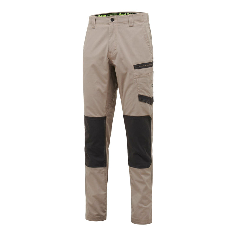 Hard Yakka Raptor Active Cotton Men's Tan Outdoor Trousers