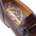Base London Russo Leather Men's Burnt Brown Loafers