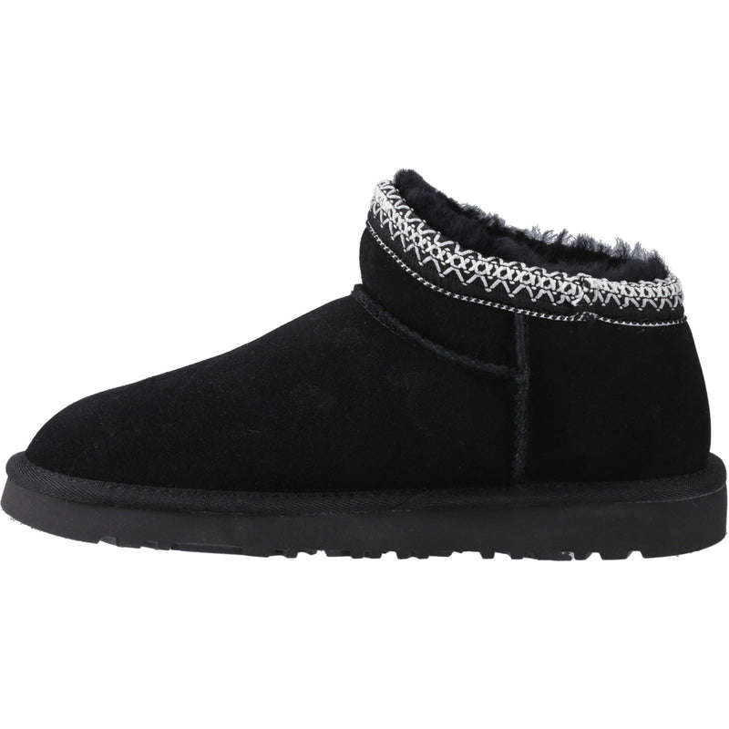 Hush Puppies Sloane Suede Women's Black Slippers