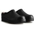 Hunter Play Clog Rubber Women's Black Garden Shoes