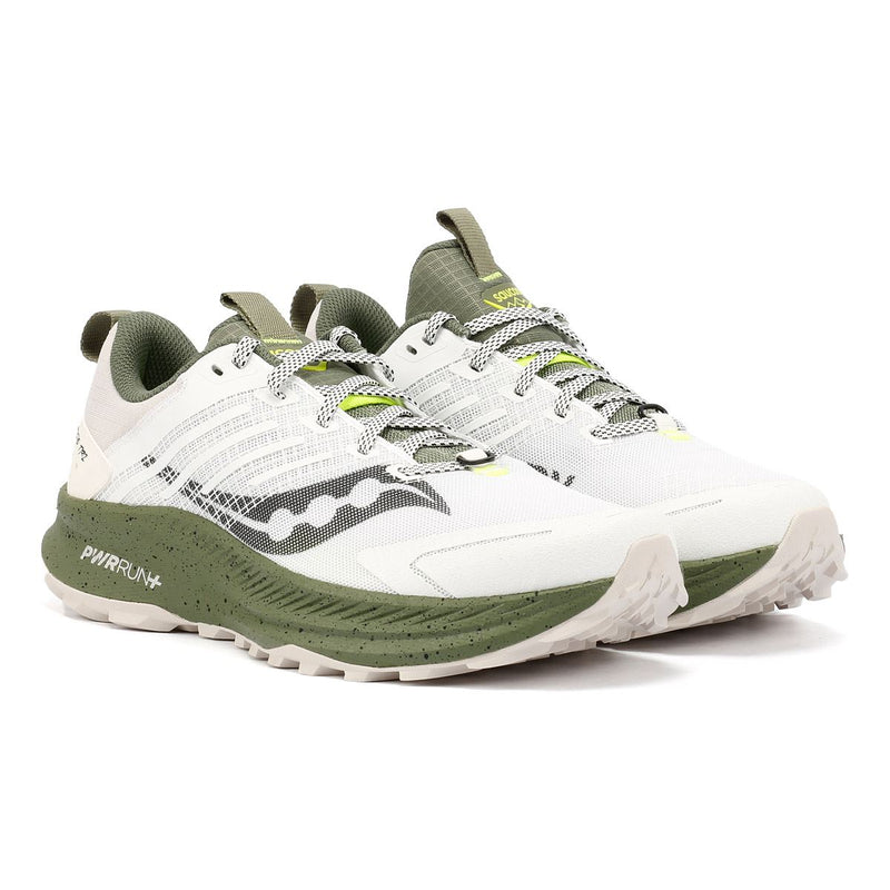 Saucony Ride TR2 Men's White/Olivine Trainers