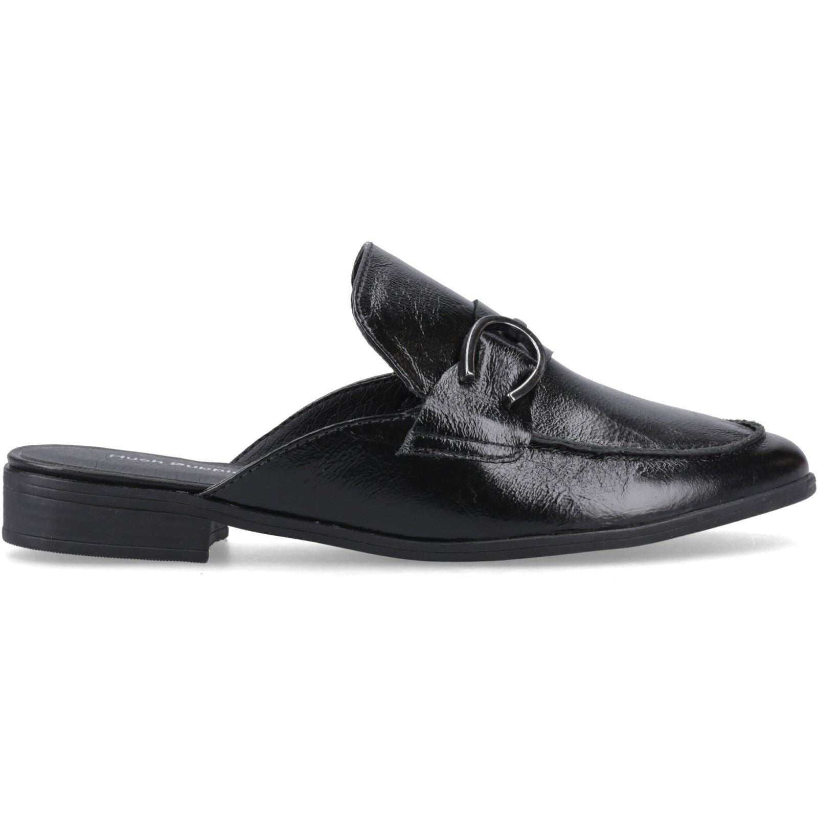 Hush Puppies Calla Leather Women's Black Mules