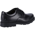 Hush Puppies Oliver Leather Youth Boy's Black Shoes