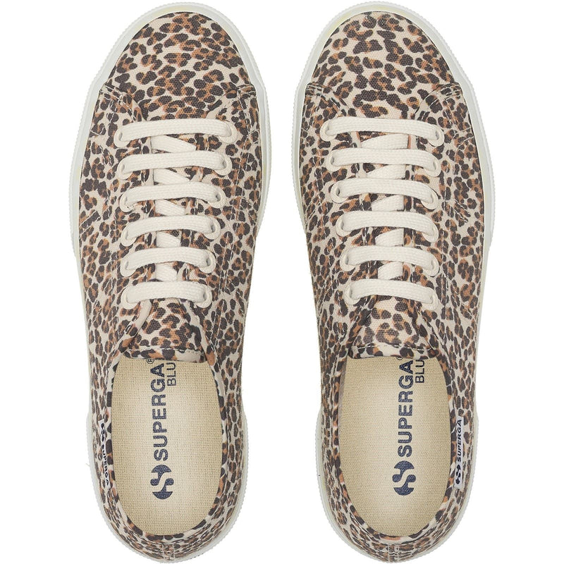 Superga 2740 Leopard Print Canvas Women's Leopard Trainers