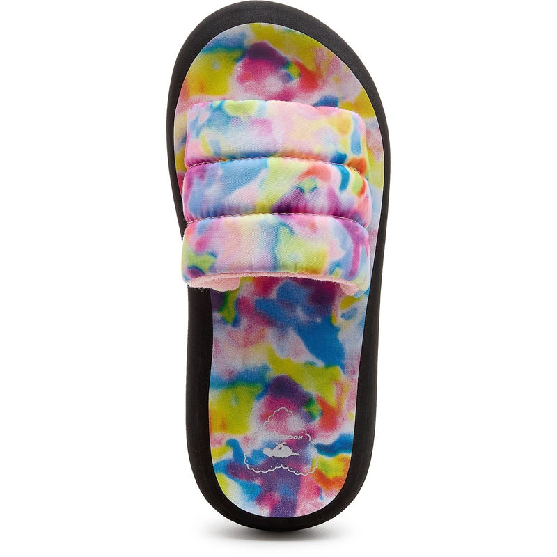 Rocket Dog Splash Loyal Tie Dye Textile Women's Pink/Multi Sandals