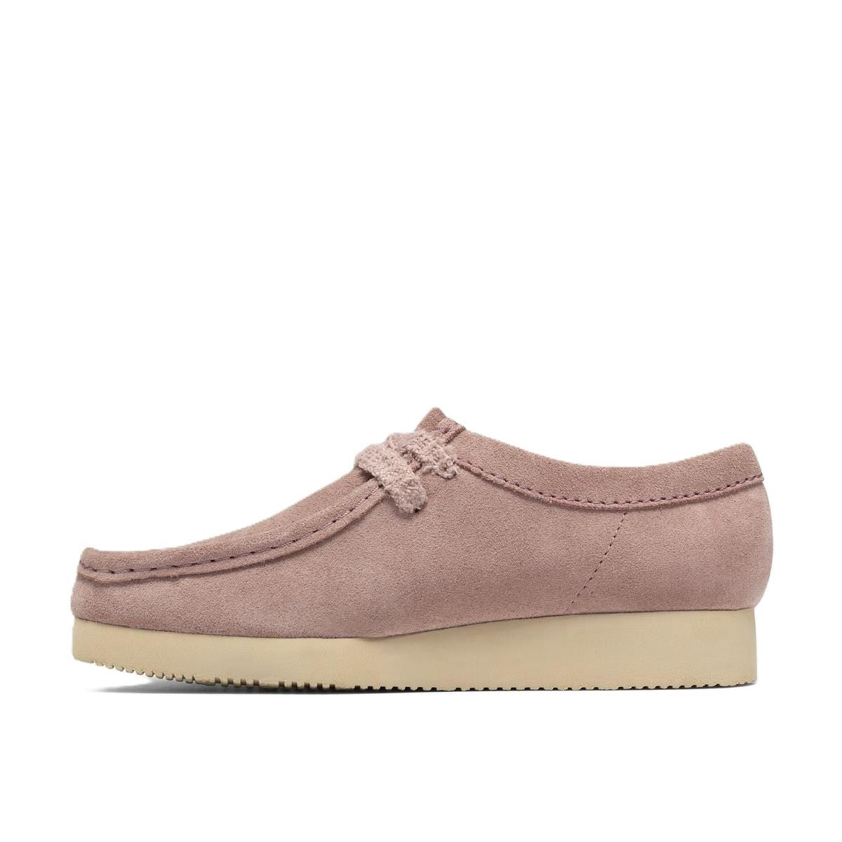 Clarks Originals Wallabee Lite Suede Women's Dusty Pink Shoes