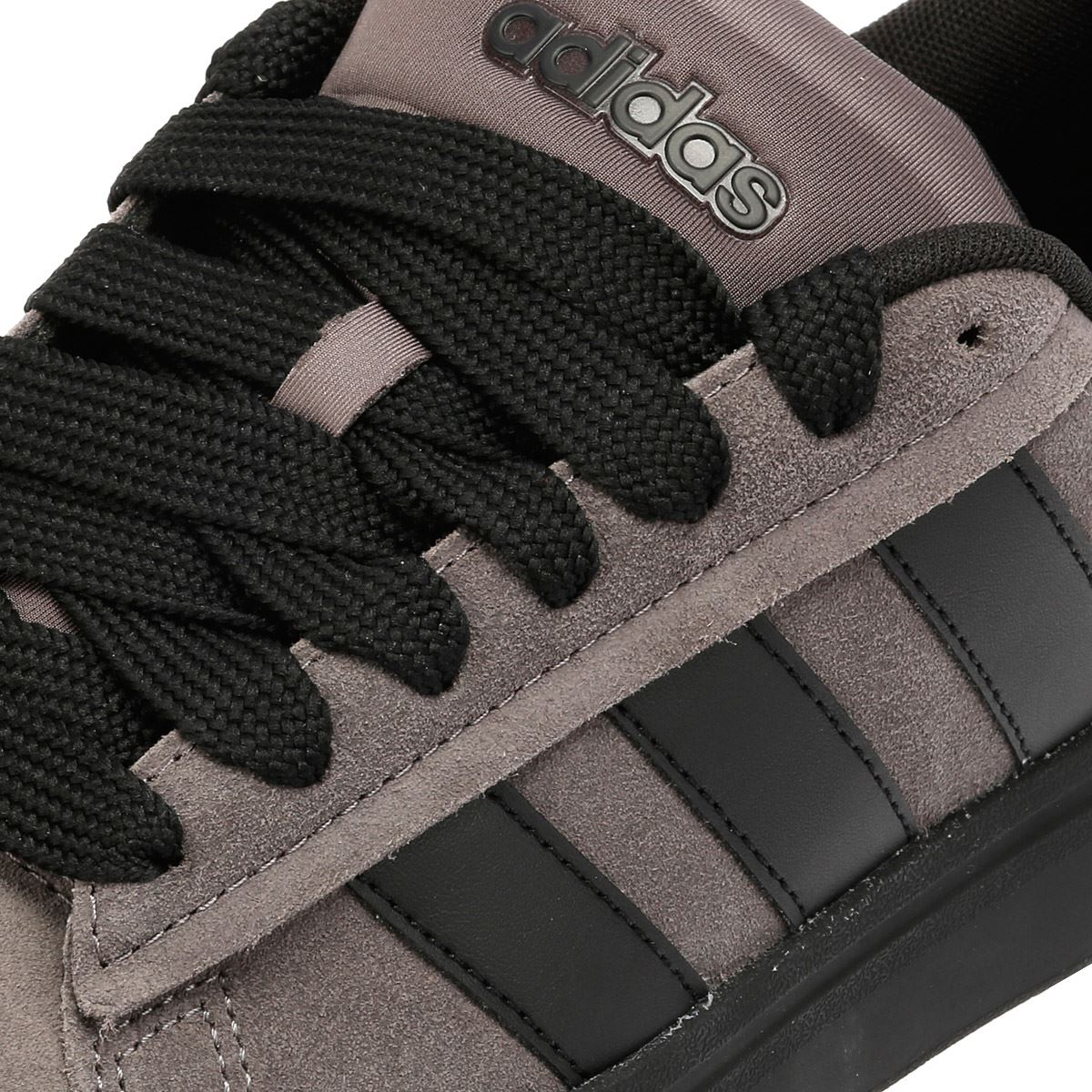 Adidas Grand Court Alpha 00s Charcoal/Black Trainers