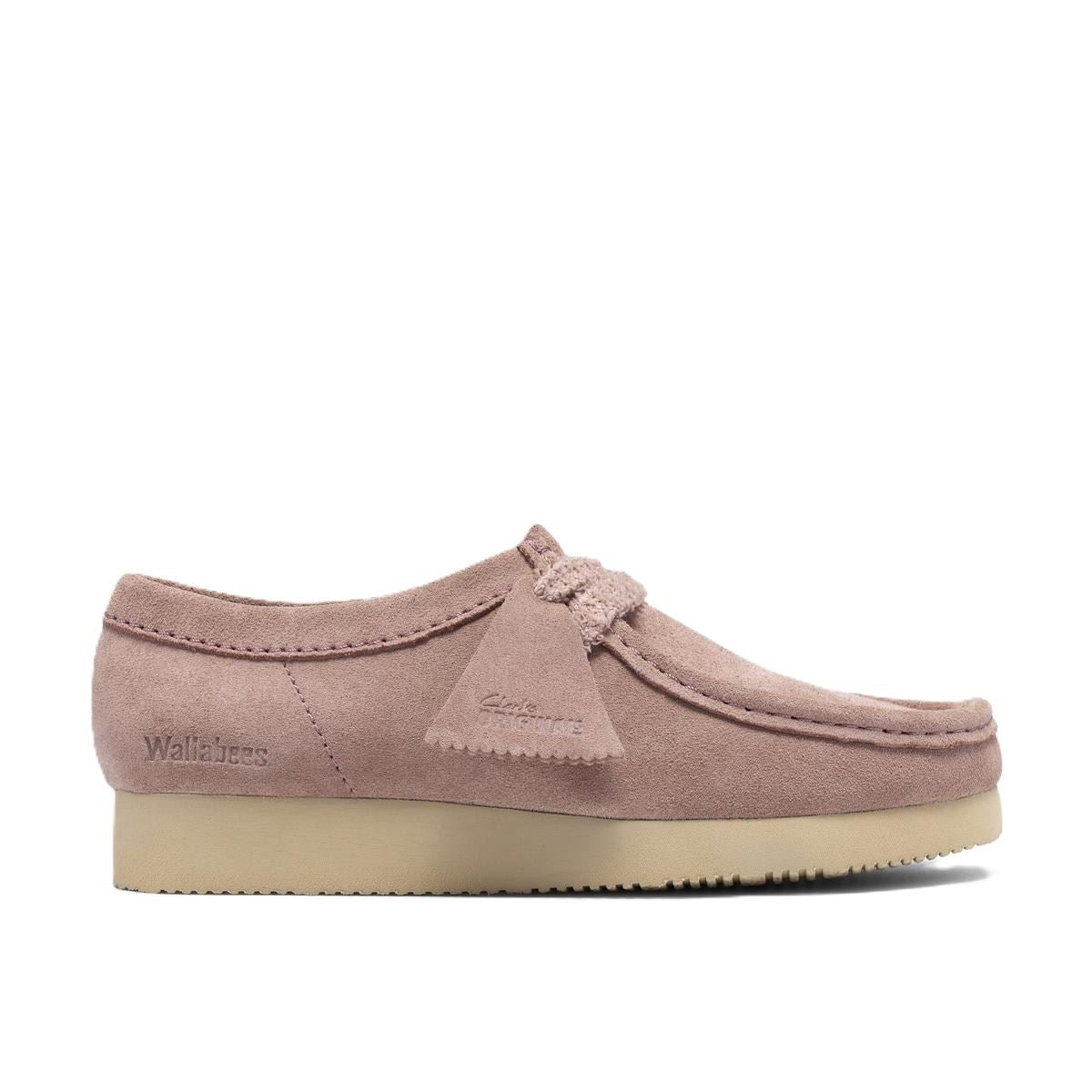Clarks Originals Wallabee Lite Suede Women's Dusty Pink Shoes