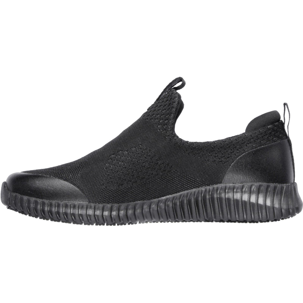 Skechers Workwear Cessnock Textile Men's Black Trainers
