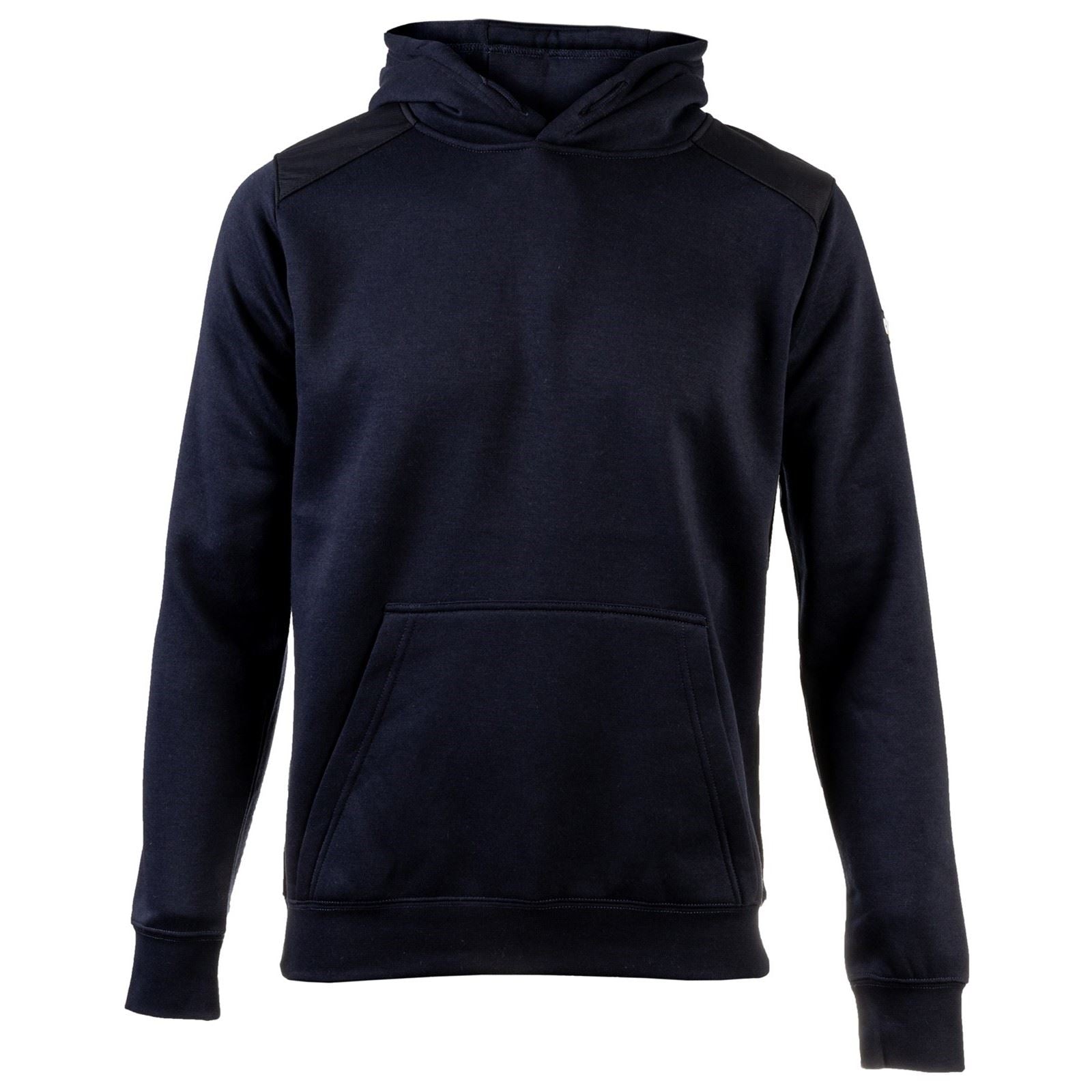 Caterpillar Essentials Synthetic Men's Blue Hooded Sweatshirt