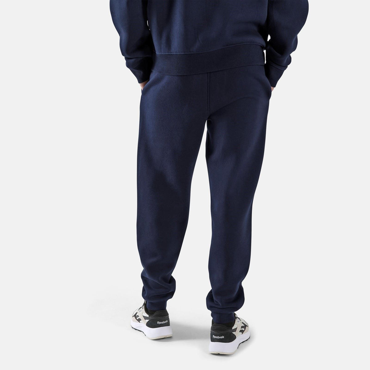 Reebok ID 2-Colour Logo Cuffed Joggers Cotton Men's Blue Joggers