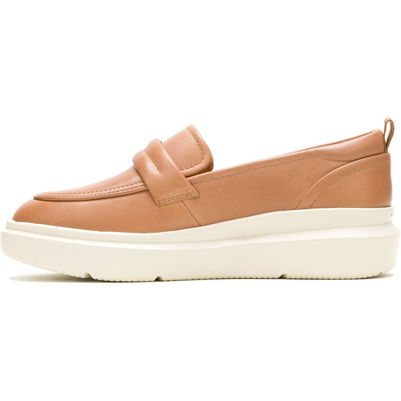 Hush Puppies Joy Penny Leather Women's Tan Loafers