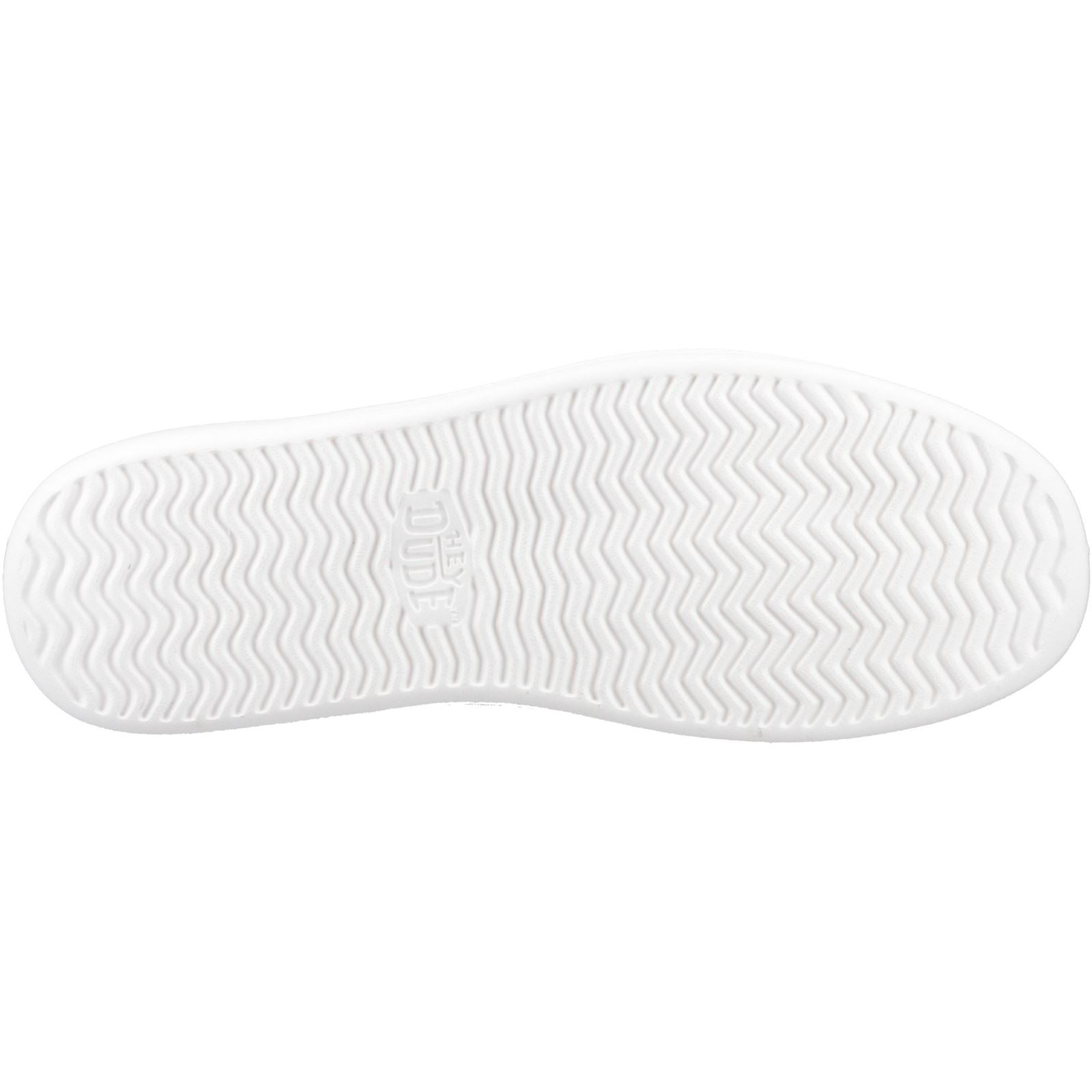 HEYDUDE Austin Workwear Leather Men's Almost White Slippers