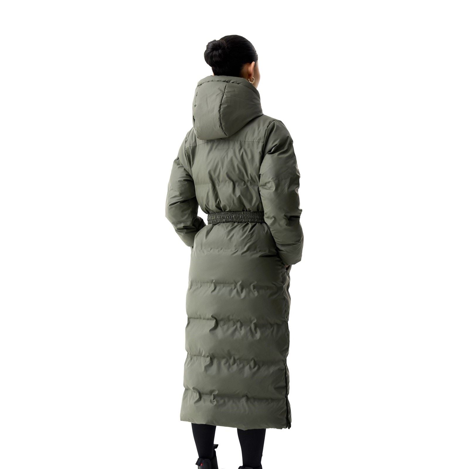 Hunter Hutchison Sonic Long Green Puffer Women's Jacket